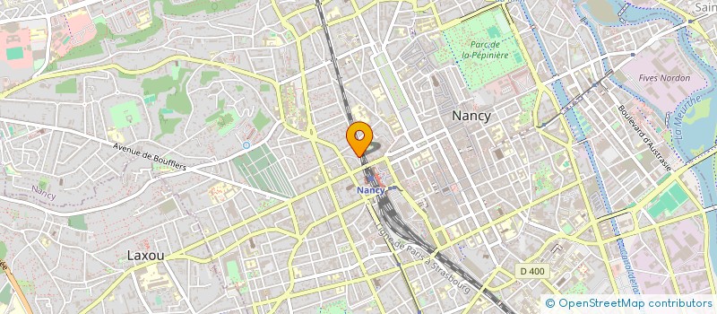 localisation de l'entreprise GEODATIS SELARL GEOMETRES EXPERTS à NANCY