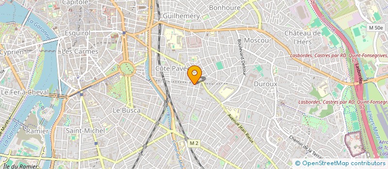 localisation de l'entreprise GEODCHAP à TOULOUSE