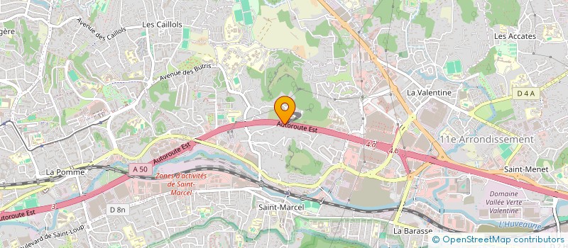 localisation de l'entreprise GEODEN à MARSEILLE