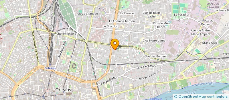 localisation de l'entreprise GEODEPTH-EXPERT  ORLEANS