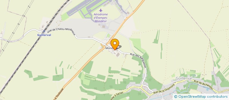 localisation de l'entreprise GEODESIC à GUILLERVAL