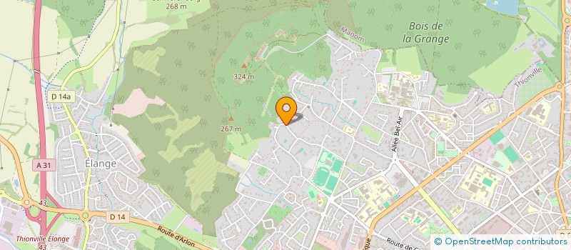 localisation de l'entreprise GEODETECT NORD EST à THIONVILLE