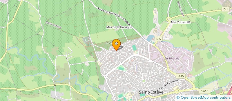 localisation de l'entreprise GEODIG  SAINT-ESTEVE