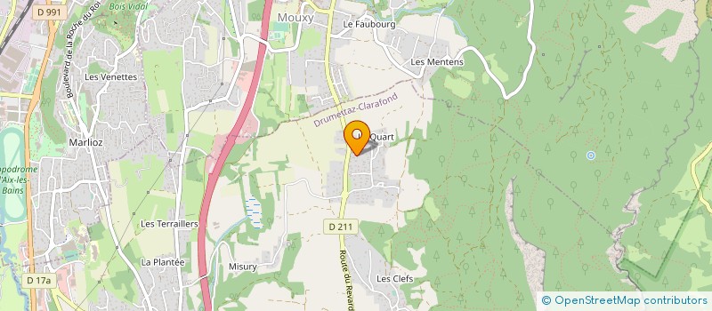 localisation de l'entreprise GEODIS IT INFRASTRUCTURES SAS à MERY