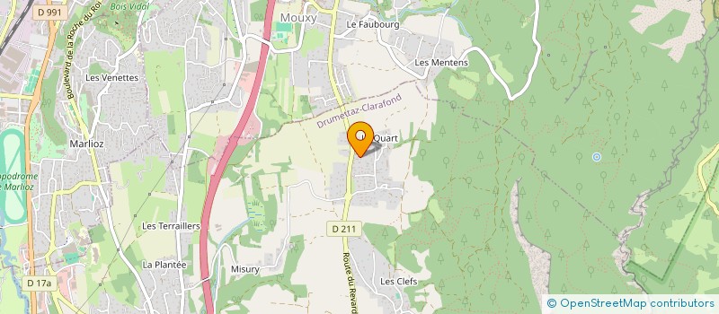 localisation de l'entreprise GEODIS RT AUVERGNE à MERY