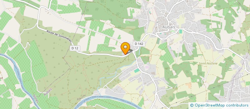 localisation de l'entreprise GEODRONE57 à AUBAIS