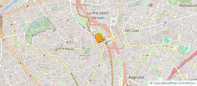 localisation de l'entreprise GEOFAC à PARIS