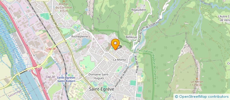 localisation de l'entreprise GEOFFRAY SC  SAINT-EGREVE