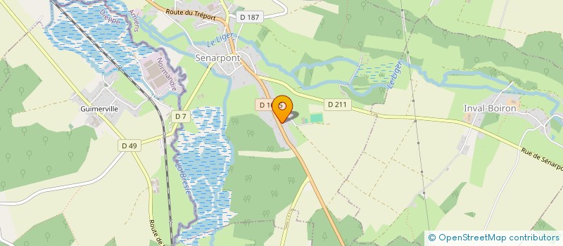 localisation de l'entreprise GEOFFREY LATOUR RENOVATION  SENARPONT