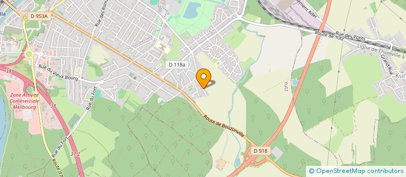 localisation de l'entreprise GEOFFREY PANOZZO REAL ESTATE  THIONVILLE