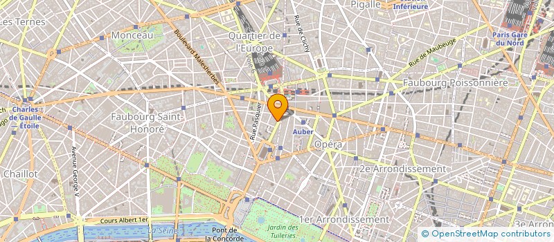 localisation de l'entreprise GEOFFROY à PARIS