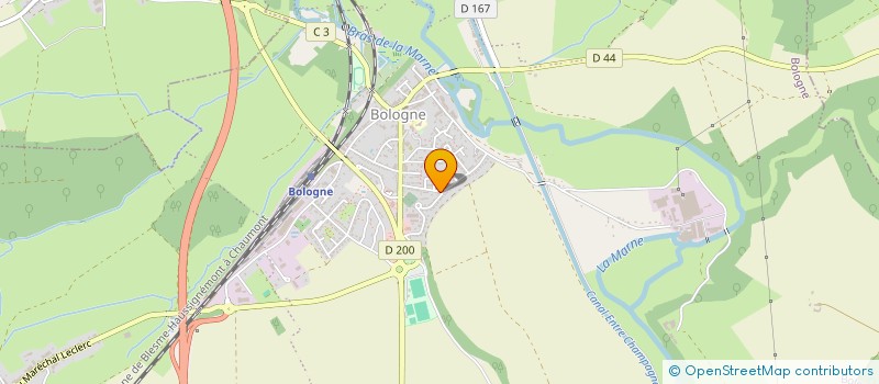 localisation de l'entreprise GEOFFROY BERTHE à BOLOGNE