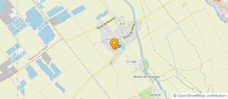localisation de l'entreprise GEOFFROY MICHEL ET BOLLE JOEL à VARANGES