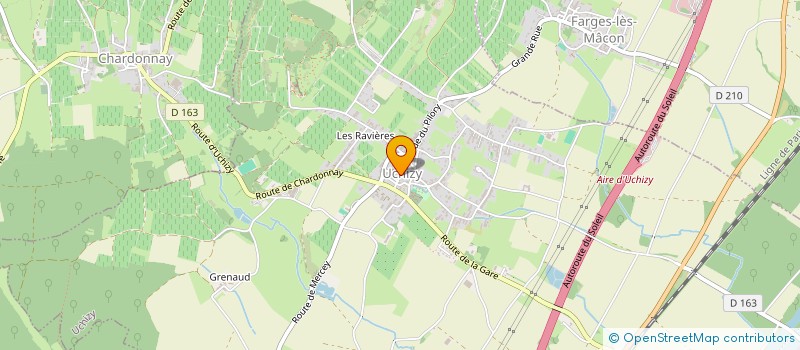 localisation de l'entreprise GEOFFROY PRADIER à UCHIZY