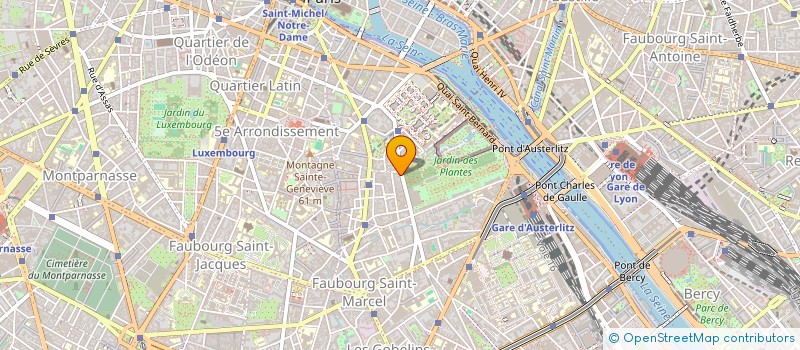 localisation de l'entreprise GEOFFROY SAINT HILAIRE ANESTHESIE à PARIS