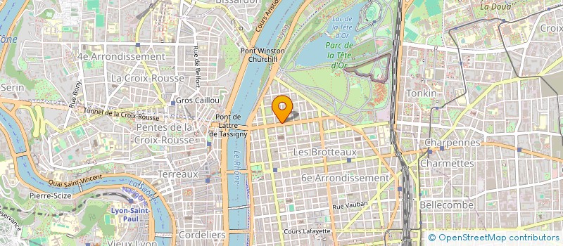 localisation de l'entreprise GEOFFROY.V  LYON