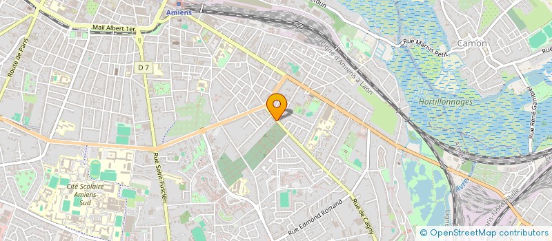 localisation de l'entreprise GEOFLOR' à AMIENS