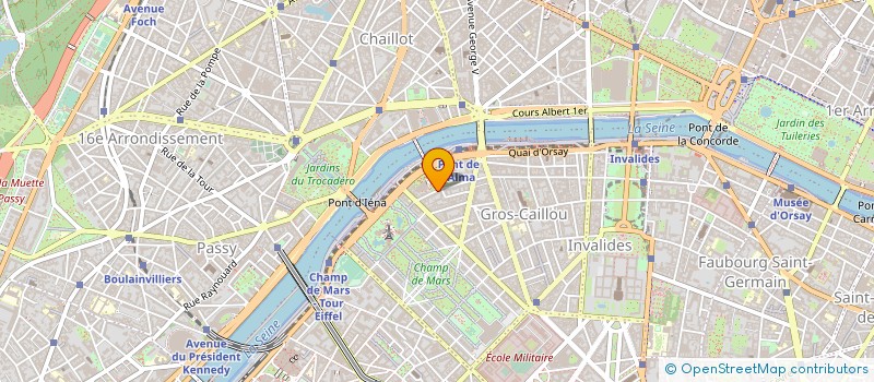 localisation de l'entreprise GEOGAS MARITIME à PARIS