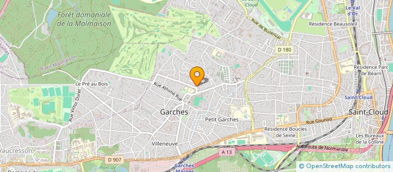 localisation de l'entreprise GEOGEO à GARCHES