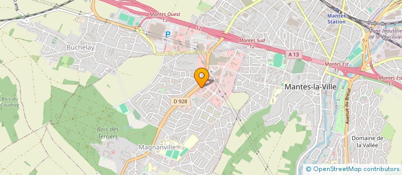 localisation de l'entreprise GEOGER  MAGNANVILLE