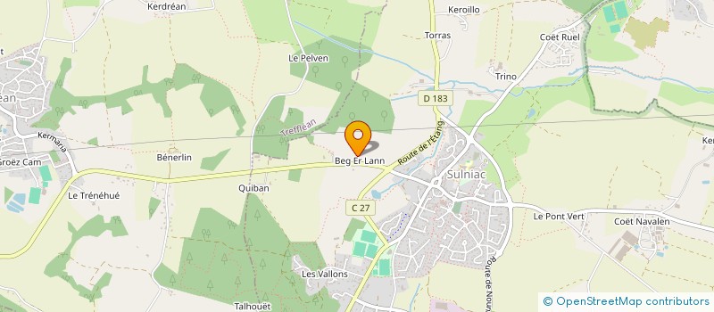 localisation de l'entreprise GEOGRAPHES DE BRETAGNE à SAINT-NOLFF