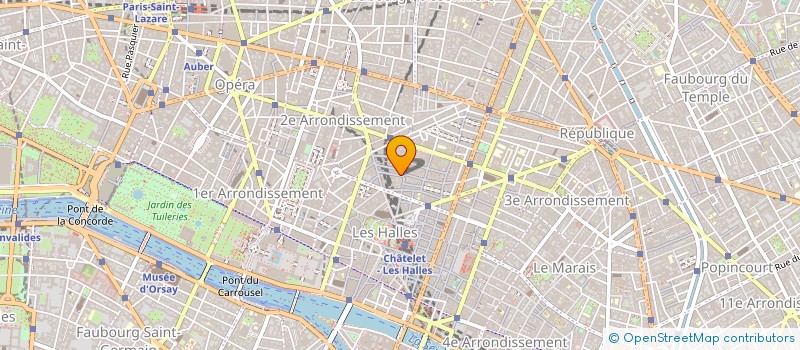 localisation de l'entreprise GEOGRAPHICA MUNDI à PARIS