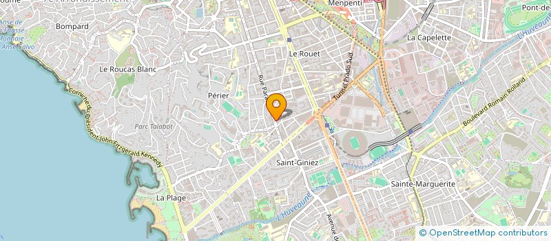 localisation de l'entreprise GEOHAN à MARSEILLE