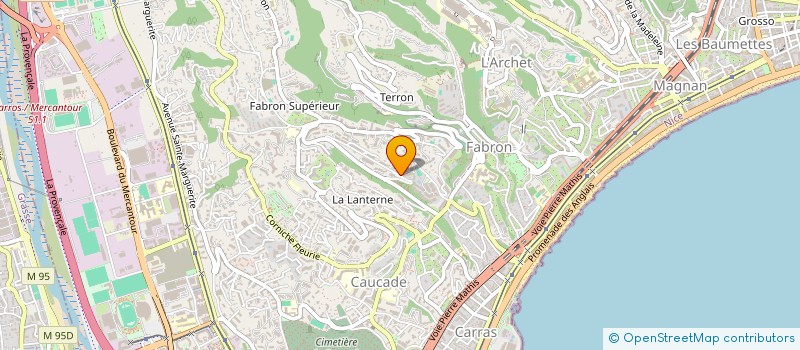 localisation de l'entreprise GEOL à NICE