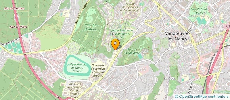 localisation de l'entreprise GEOL'ENERGIES  VANDUVRE-LES-NANCY