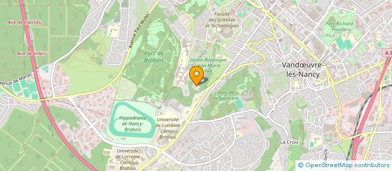 localisation de l'entreprise GEOL RDD  VANDUVRE-LES-NANCY