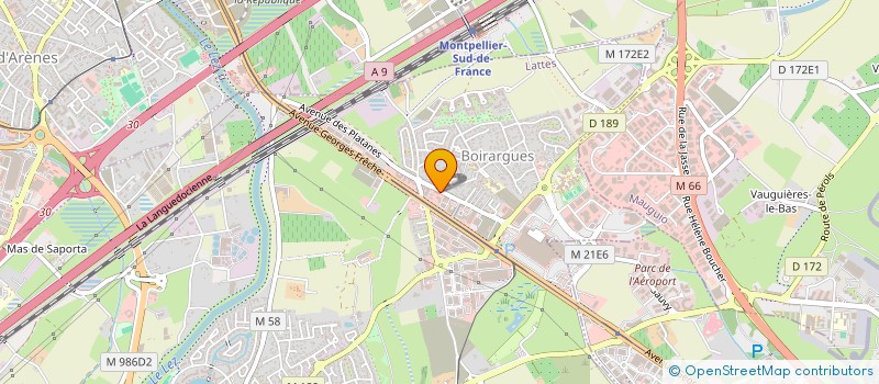 localisation de l'entreprise GEOLABS  SARL à LATTES