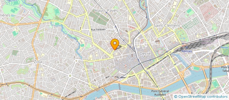 localisation de l'entreprise GEOLISE à NANTES