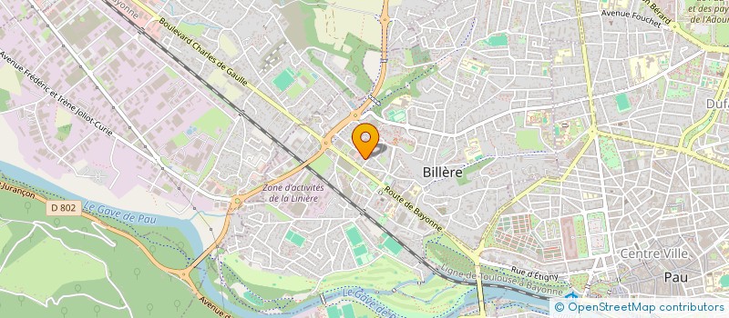 localisation de l'entreprise GEOLIV  BILLERE