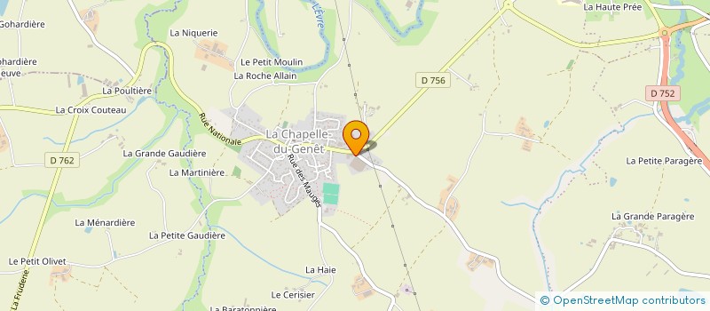 localisation de l'entreprise GEOLLAMY à BEAUPREAU-EN-MAUGES