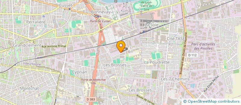 localisation de l'entreprise GEOLOC CONSEILS SAS  VILLEURBANNE