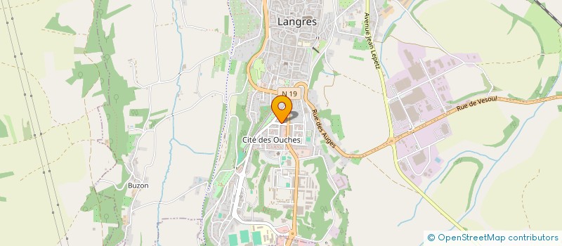 localisation de l'entreprise GEOM IMMO à LANGRES