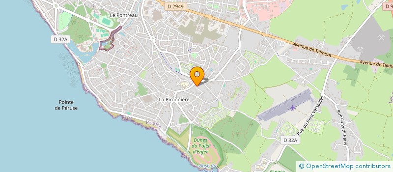 localisation de l'entreprise GEOMAMA à LES SABLES-D'OLONNE