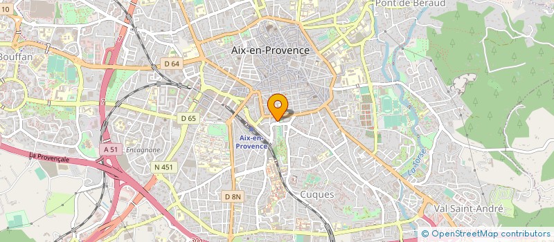 localisation de l'entreprise GEOMANIA à AIX-EN-PROVENCE