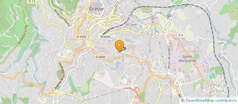 localisation de l'entreprise GEOMATICS TOPOGRAPHIE à GRASSE