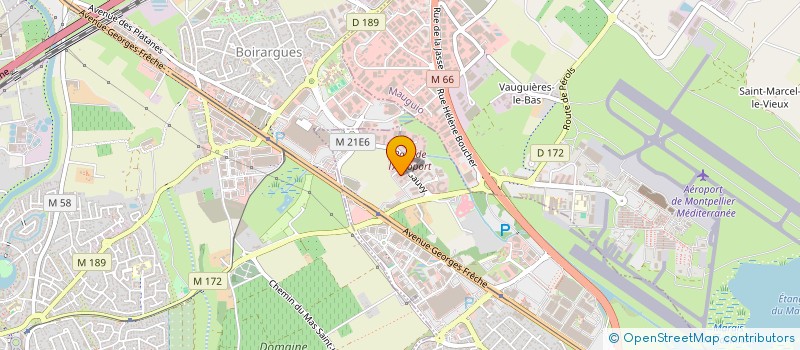 localisation de l'entreprise GEOMECA HOLDING  PEROLS