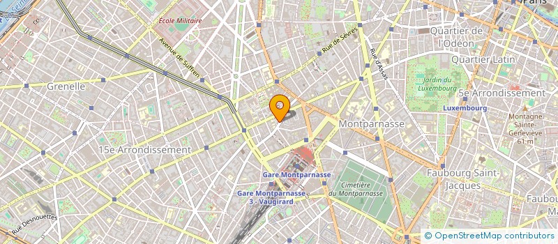 localisation de l'entreprise GEOMESURE à PARIS
