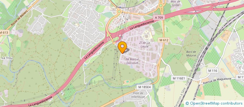 localisation de l'entreprise GEOMESURE à SAINT-JEAN-DE-VEDAS
