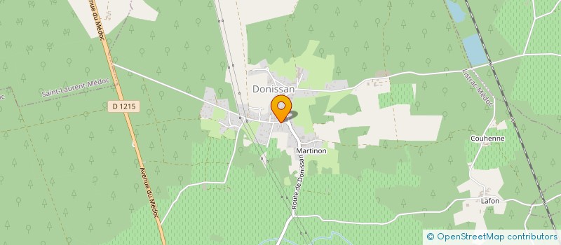 localisation de l'entreprise GEOMET SURVEYS FRANCE à LISTRAC-MEDOC
