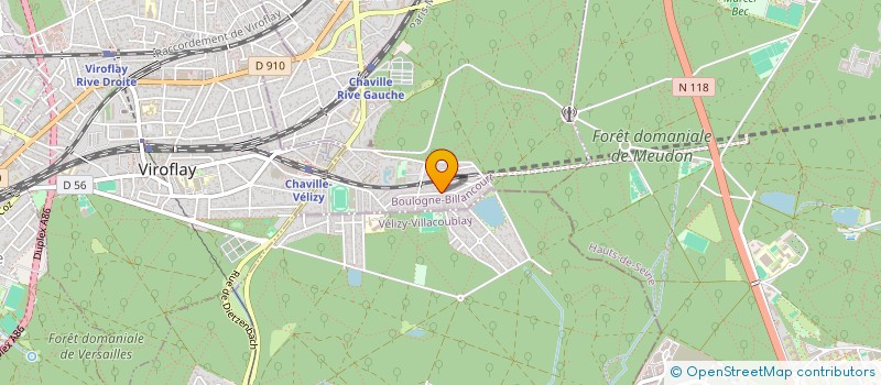 localisation de l'entreprise GEOMETRE PLAN IMPLANTATION GPI à CHAVILLE