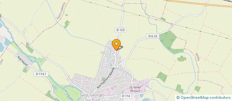 localisation de l'entreprise GEOMONT à SAINT-GEORGES-SUR-EURE