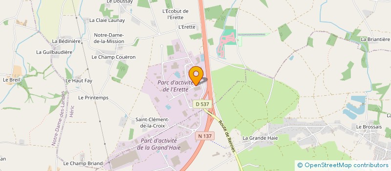 localisation de l'entreprise GEONATH à HERIC