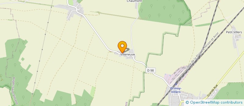 localisation de l'entreprise GEONESMAN  SAINT-VAAST-DE-LONGMONT