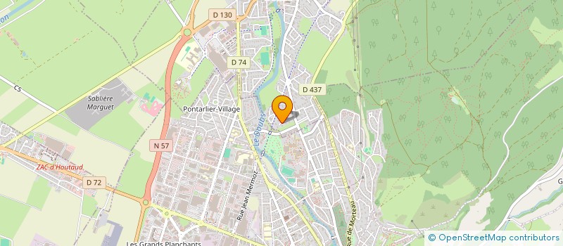 localisation de l'entreprise GEONOSIA  DOUBS