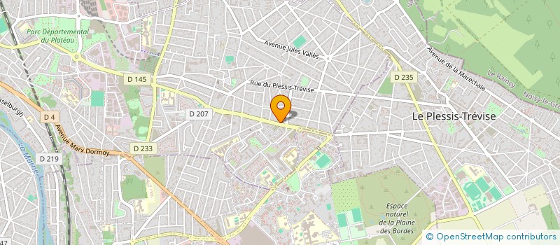 localisation de l'entreprise GEOPACK SERVICES  CHAMPIGNY-SUR-MARNE