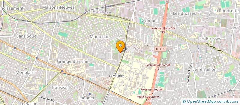 localisation de l'entreprise GEOPIAZ  LYON